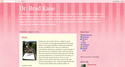 Desktop Screenshot of drbradkane.blogspot.com