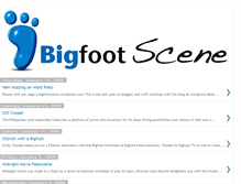 Tablet Screenshot of bigfootscene.blogspot.com