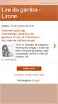 Mobile Screenshot of liradagamba.blogspot.com