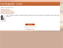 Tablet Screenshot of liradagamba.blogspot.com