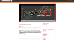 Desktop Screenshot of lostartphotographydesign.blogspot.com