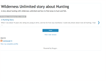 Tablet Screenshot of myhuntingstory.blogspot.com