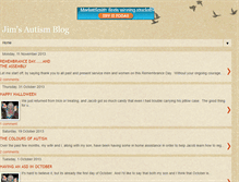 Tablet Screenshot of jimsautismblog.blogspot.com