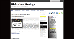 Desktop Screenshot of hirhurim.blogspot.com