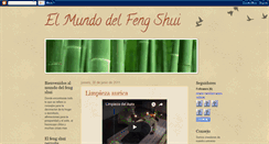 Desktop Screenshot of mundodelfengshui.blogspot.com