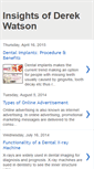 Mobile Screenshot of derekwatson.blogspot.com