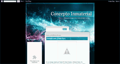 Desktop Screenshot of conceptoinmaterial.blogspot.com