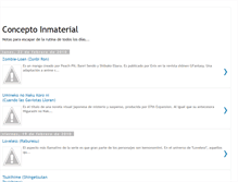 Tablet Screenshot of conceptoinmaterial.blogspot.com