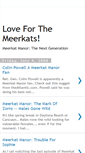 Mobile Screenshot of meerkatmania.blogspot.com