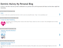 Tablet Screenshot of dominicmulvey.blogspot.com