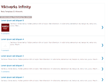 Tablet Screenshot of infinity-blogger-template.blogspot.com