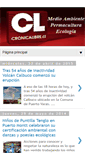 Mobile Screenshot of medioambientecl.blogspot.com