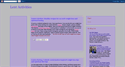 Desktop Screenshot of lentactivities.blogspot.com