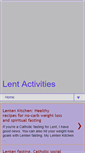 Mobile Screenshot of lentactivities.blogspot.com