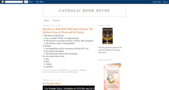 Desktop Screenshot of catholicbookstudy.blogspot.com