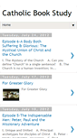Mobile Screenshot of catholicbookstudy.blogspot.com