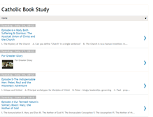 Tablet Screenshot of catholicbookstudy.blogspot.com