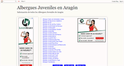 Desktop Screenshot of alberguesjuvenilesenaragon.blogspot.com