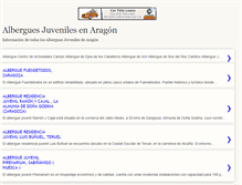 Tablet Screenshot of alberguesjuvenilesenaragon.blogspot.com