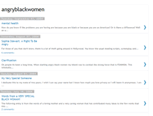 Tablet Screenshot of angryblackwomen.blogspot.com