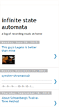 Mobile Screenshot of infinitestateautomata.blogspot.com