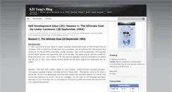Desktop Screenshot of blessedfool.blogspot.com