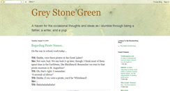 Desktop Screenshot of greystonegreen.blogspot.com