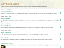 Tablet Screenshot of greystonegreen.blogspot.com