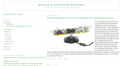 Desktop Screenshot of mouse-reviews.blogspot.com