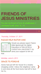 Mobile Screenshot of friendsofjesusministries.blogspot.com