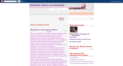 Desktop Screenshot of enseandovaloresamicomunidad.blogspot.com