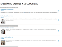 Tablet Screenshot of enseandovaloresamicomunidad.blogspot.com