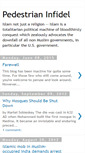 Mobile Screenshot of pedestrianinfidel.blogspot.com