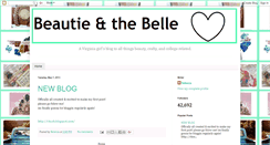 Desktop Screenshot of beautieandthebelle.blogspot.com