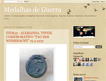 Tablet Screenshot of medalhasdeguerra.blogspot.com