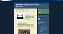 Desktop Screenshot of notebook-laptops-guide.blogspot.com