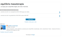 Tablet Screenshot of equilibriomassoterapia.blogspot.com