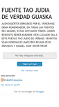 Mobile Screenshot of fuentetaojudiadeverdadguaska.blogspot.com