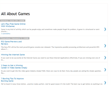Tablet Screenshot of gamespreview.blogspot.com