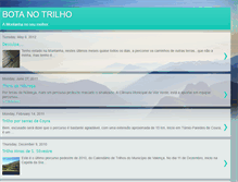 Tablet Screenshot of botanotrilho.blogspot.com