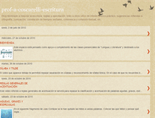 Tablet Screenshot of prof-a-coscarelli-escritura.blogspot.com