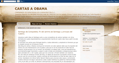 Desktop Screenshot of cartasaobama.blogspot.com