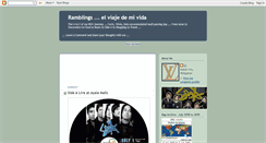 Desktop Screenshot of chinx-ramblings.blogspot.com