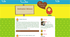 Desktop Screenshot of destinationokinawa.blogspot.com