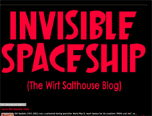 Tablet Screenshot of invisiblespaceship.blogspot.com