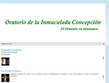 Tablet Screenshot of eloratorioenminiatura.blogspot.com