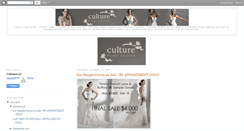 Desktop Screenshot of culture-bridal-sale.blogspot.com