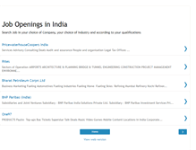 Tablet Screenshot of job-openings-india.blogspot.com