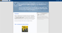 Desktop Screenshot of discografia-oficial-abuelos.blogspot.com