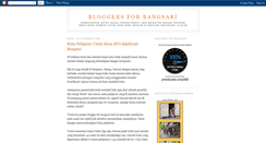 Desktop Screenshot of bloggersforbangsari.blogspot.com